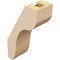 Ekena Millwork 3-inch W x 6-inch D x 10-inch H Stanfield Rough Cedar Woodgrain TimberThane Knee Brace, Primed BRCUR03X06X10STARCPR - alternate 6